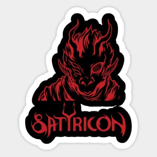 Satyricon demon Sticker